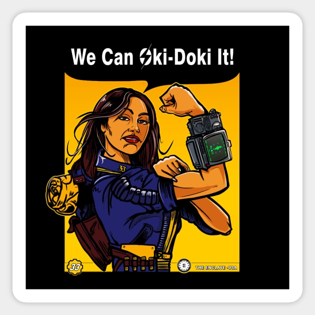 Oki-Doki it! Sticker by AndreusD